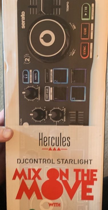 Hercules Starlight Portable Dj Controller Beginners Friendly