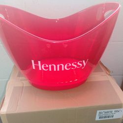 Red Hennessy Luminous Ice Bucket