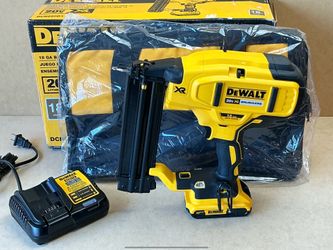 DCN680D1 DEWALT 20V MAX XR Lithium-Ion 2-1/8 in. 18-Gauge Electric Cordless Brad Nailer Kit w/ 2.0Ah Battery, Charger and Contractor Bag
