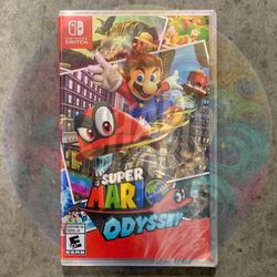 Super Mario Odyssey - Brand New, Sealed and Unopened
