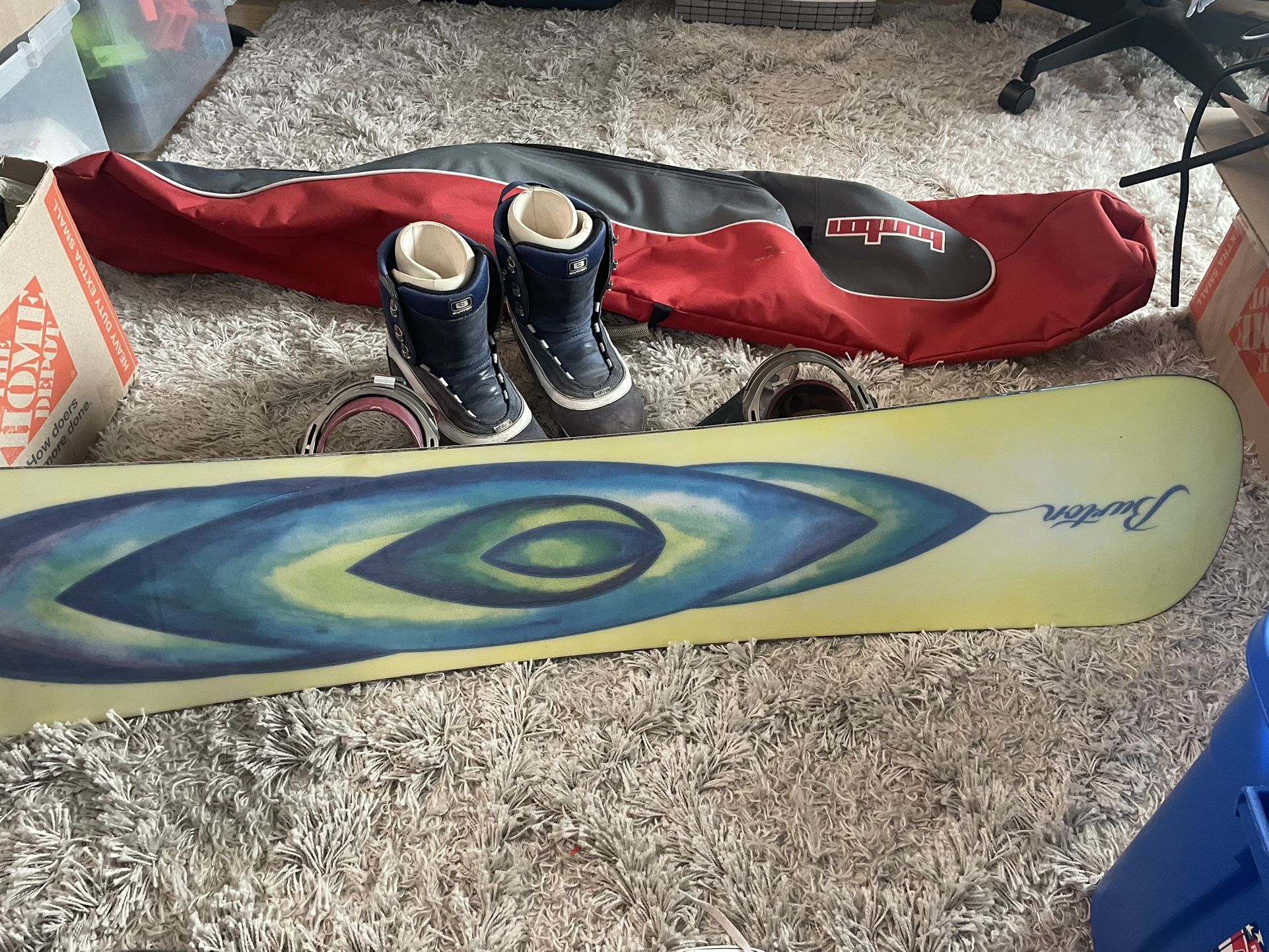 Burton Snowboard Package Worth 1400