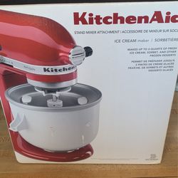 Ice Cream Maker Kitchen Aid