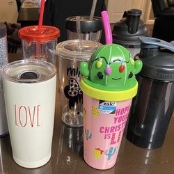 NEW REUSABLE TUMBLERS