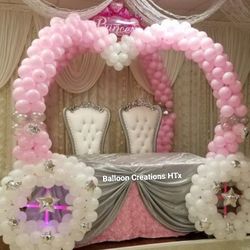  Cinderella Balloon Decor 