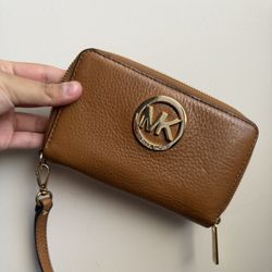 Michael Kors Tan Wallet