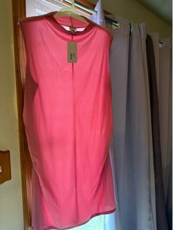 Elegant Pink Women’s Dress – Size XL