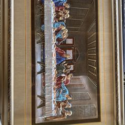 Last supper picture frame