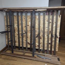 Queen Wood Bed Frame W Headboard And Footboard