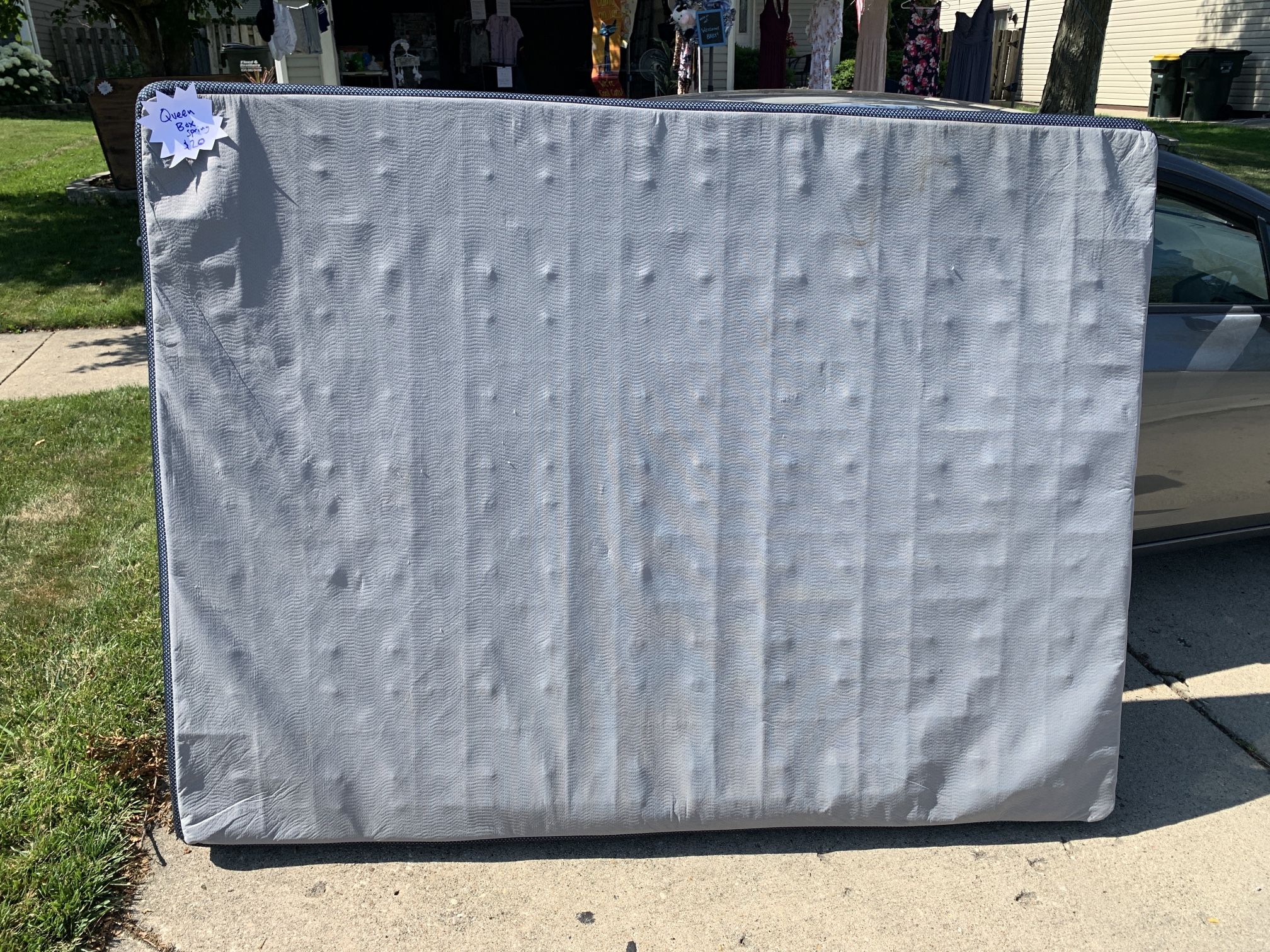 Queen Box Spring For Bed- GREAT PRICE