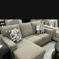 New Ashley 2 Piece Sectional sofa Chaise 