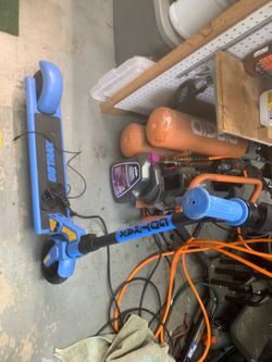 Blue GoTrax electric scooter Like New