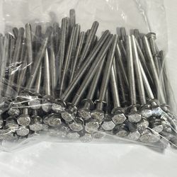 3/8-16 X 5 Stainless Steel 18/8 Hex Tap Bolt (Full Thread)