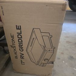 17" Blackstone  Rv Griddle.....new