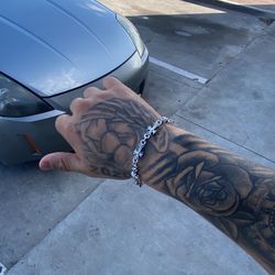 Medium Cross Link Bracelet 