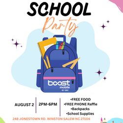 Back to School Party 🎒