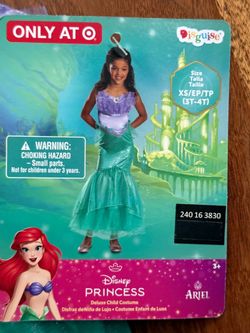 Disney Princess Ariel Costume XS (3T-4T)