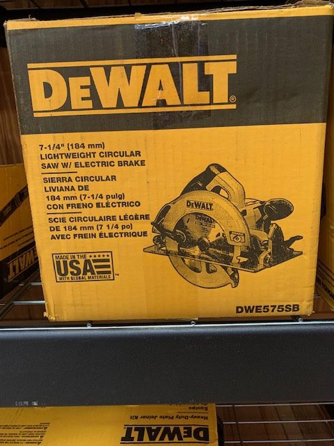 DeWalt 7-1/4” Circular Saw