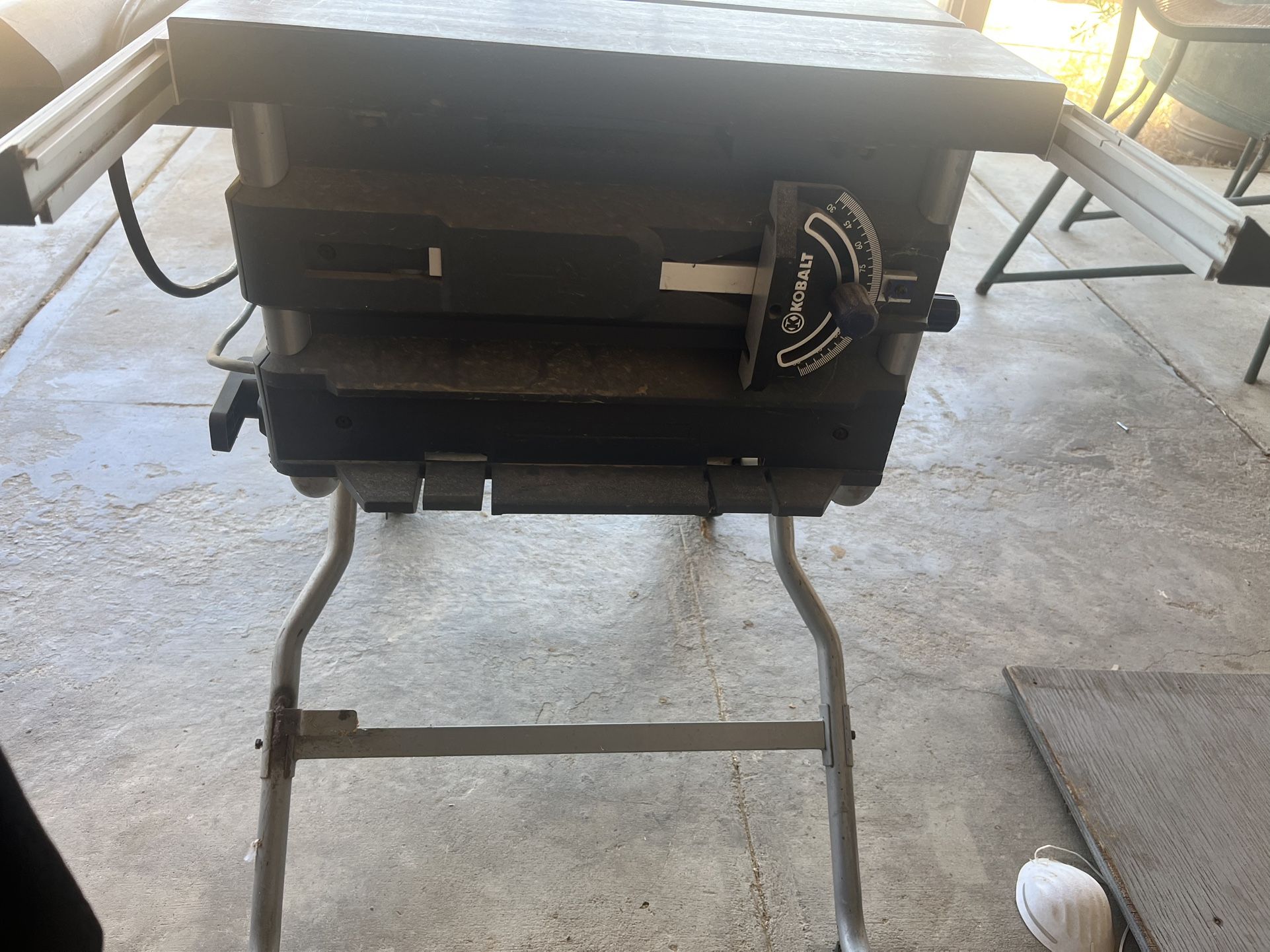 Lonely 10 “ Table saw with stand