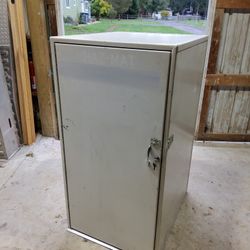 Large Steel Lockable Welded Storage Cabinet