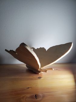 Wooden Half Lap Butterfly