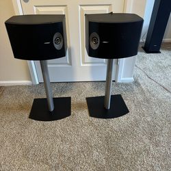 Bose 301V Speaker (pair) + Bose Speaker Stands