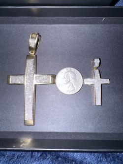 10k gold crosses
