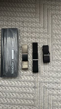 Whoop 4.0 device with bands
