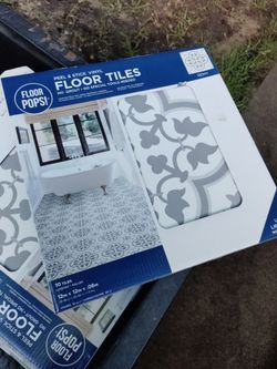 4 vinyl floor tiles boxes $80 all