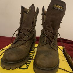 carolina boot 11EE steel toe logger 