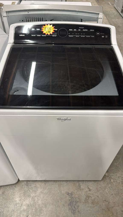 Whirlpool Cabrio Top Load Washer – Glass Lid, HE