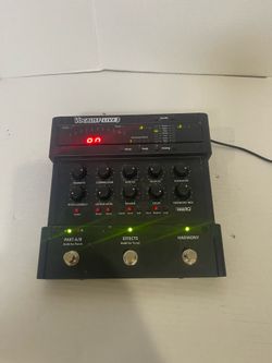 Digitech Vocalist Live 3 Vocal Multi Effects Processor Pedal + Power Supply