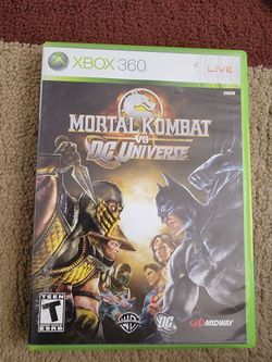 Xbox 360 Mortal Kombat Vs DC Universe