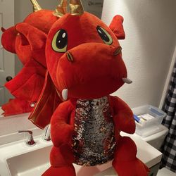 Big Carnival Stuffed Animal Dragon Teddy