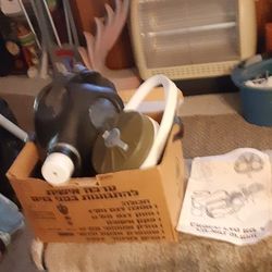 Gas Mask And 68 Cannister ( Unused)