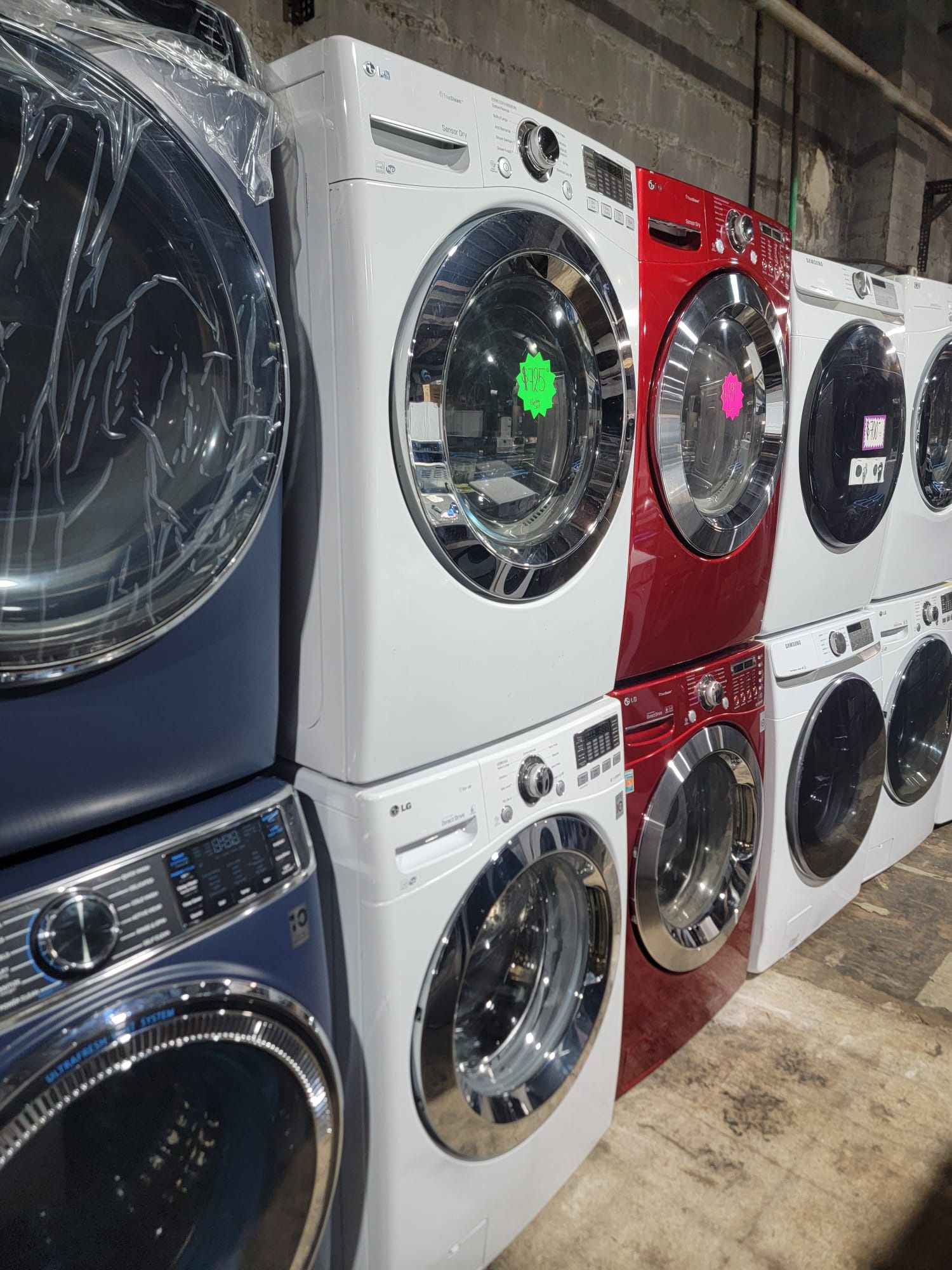 LG Front Load Washer And Electric Dryer Set Working Perfectly 4months