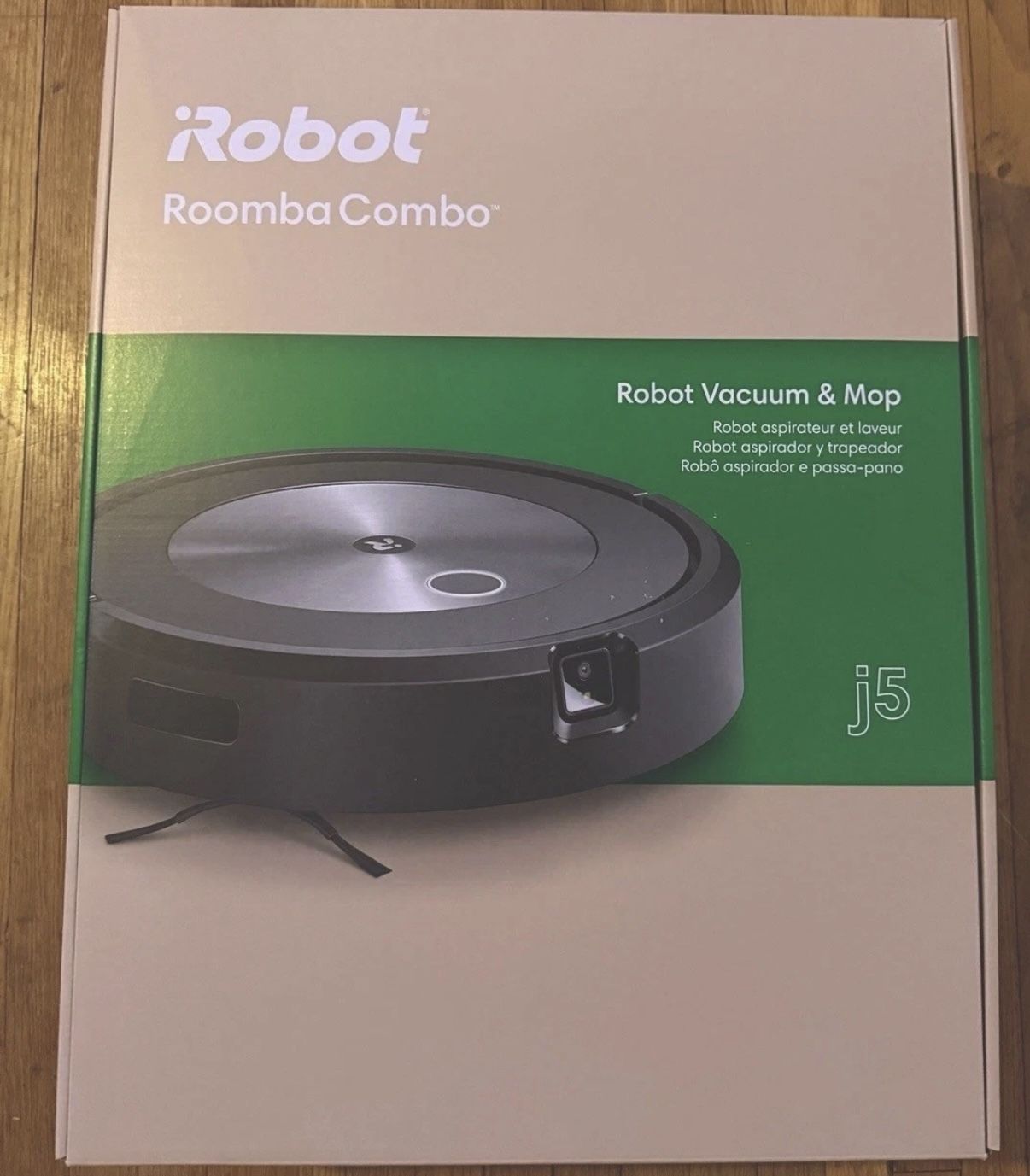 New iRobot Roomba j517020 Combo j5 Robot Vacuum And Mop With Smart Mapping