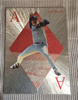 Jack Morris Toronto Blue Jays Baseball Card