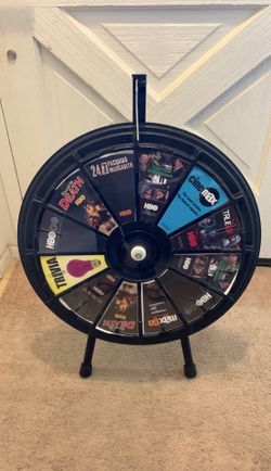 Marketing promo giveaway wheel