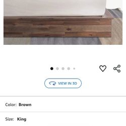 King Platform Bed 