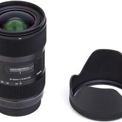 Sigma 18-35 mm F1.8 Art DC HSM Lens For Canon