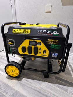 🔥 CHAMPION DUAL FUEL GENERATOR – NUEVO 🔥