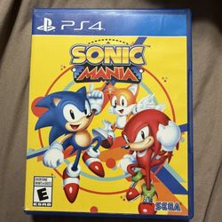 PS4 - Sonic Mania