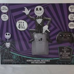 The Nightmare Before Christmas Remote Control Inflatable Jack 