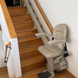AMAZING DEAL - Bruno Dual Stair Mobility Lift System – 2 Chairs, Fully Functional, Complete