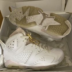 Womens 7.5 Used Pink 6 Rings