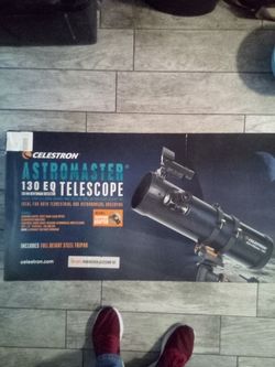 CELESTRON ASTROMASTER 130 EQ TELESCOPE