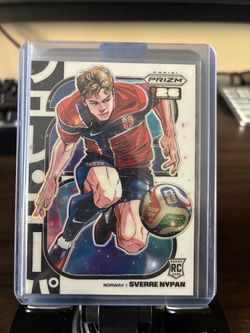 Sverre Nypan Panini Prizm FIFA World Cup 2026 Rookie Card