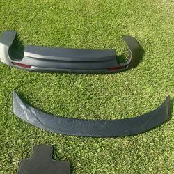 BUMPER, DIFFUSER, and CARPETS