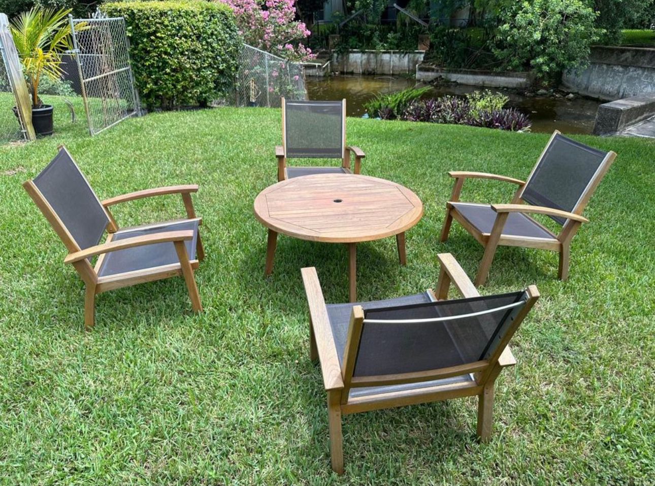 Outdoor Patio Furniture Chat Set