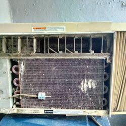 ROPER 5000 BTU WINDOW A/C WORKS GREAT NO FACEPLATE NEEDS CLEANING